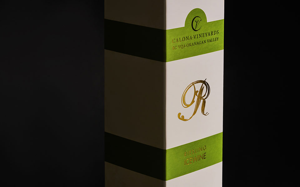 Calona Vineyards Ice Wine Packaging