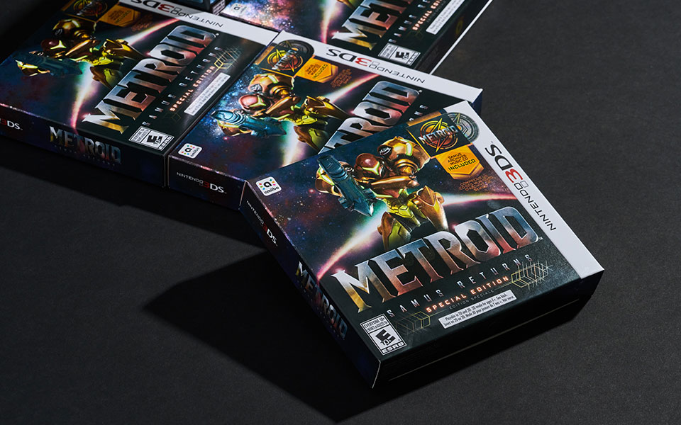 Nintendo Metroid Packaging
